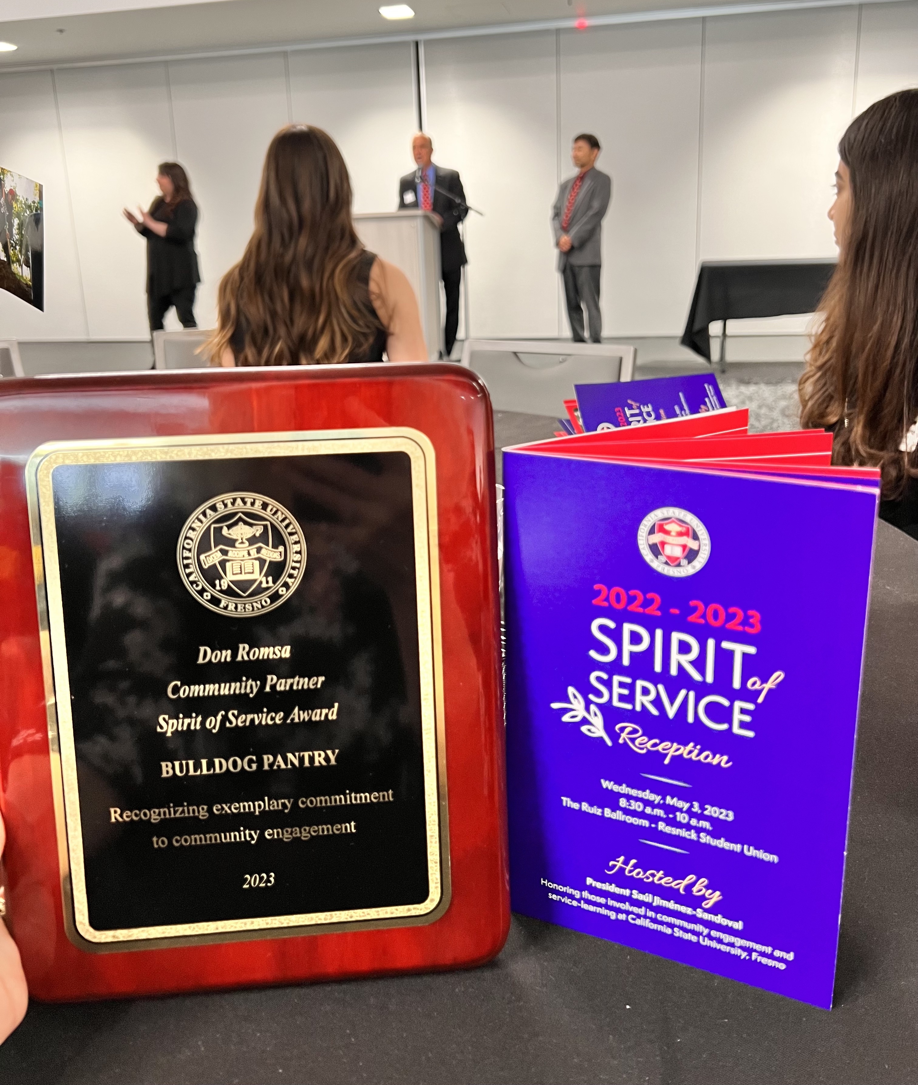Don Romsa Spirit of Service Award